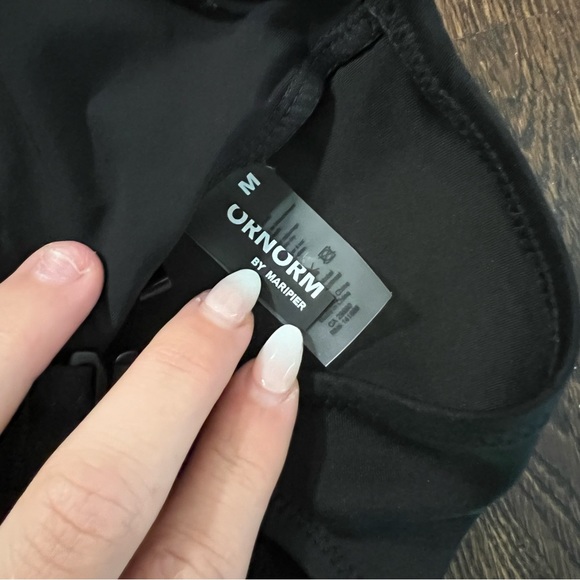 Black Balconet Bikini Top - Picture 4 of 6